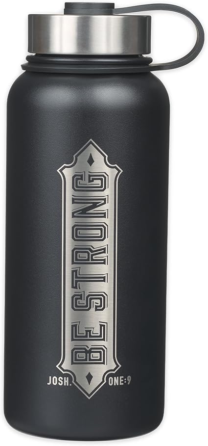 Christian Art Gifts Large Stainless Steel Double Wall Vacuum Sealed Insulated Water Bottle for Women and Men