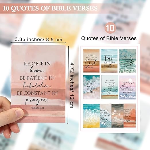 Christian Gift Mini Bible Verse Notepad