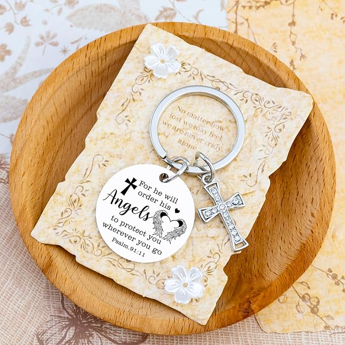 Bible Verse Keychain Christian Keychain