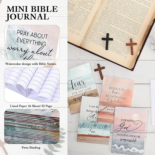 Christian Gift Mini Bible Verse Notepad