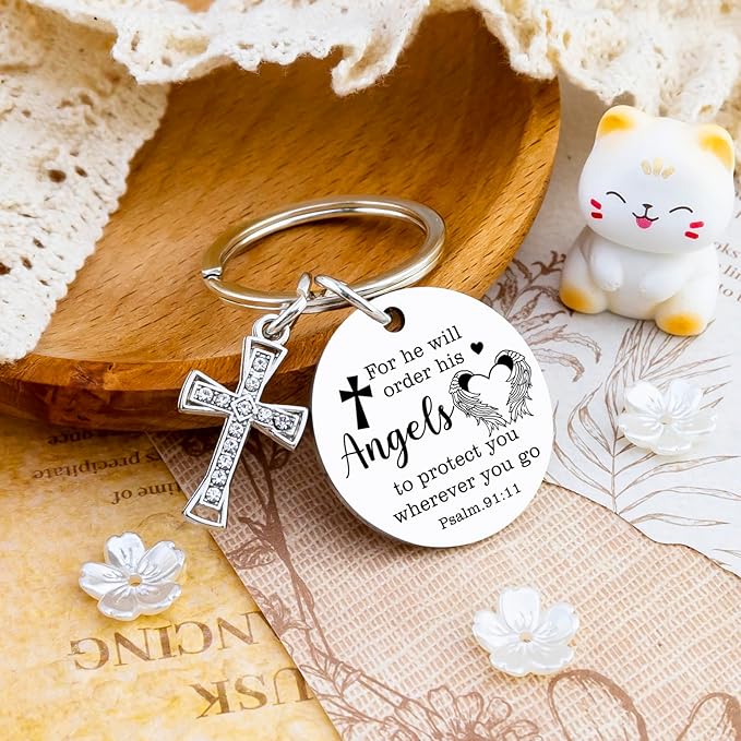Bible Verse Keychain Christian Keychain