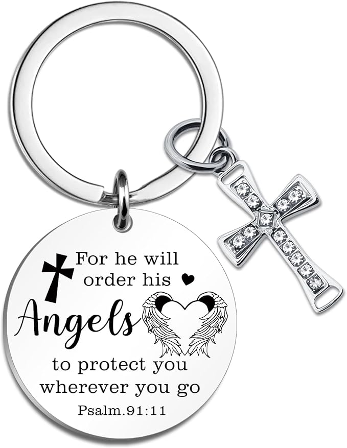 Bible Verse Keychain Christian Keychain